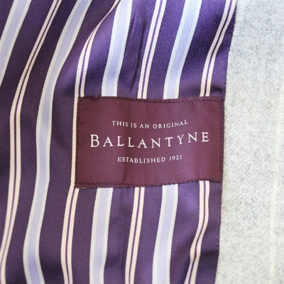 Pre-owned Ballantyne Wool Coat In Grey