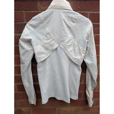 Pre-owned Lululemon White Jacket