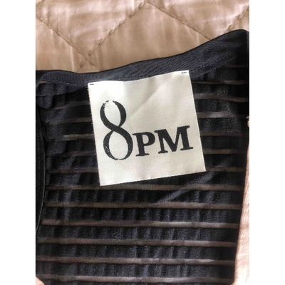 Pre-owned 8pm Vest In Black