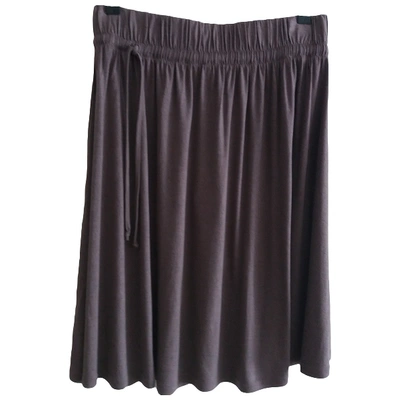 Pre-owned Closed Mid-length Skirt In Other