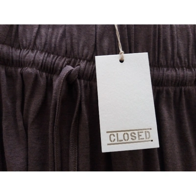 Pre-owned Closed Mid-length Skirt In Other