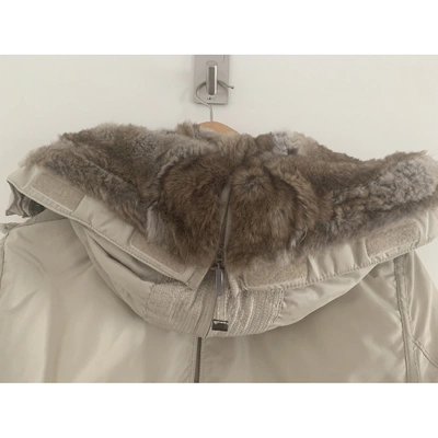 Pre-owned Parajumpers Beige Fur Coat