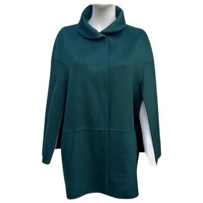 Pre-owned Vanessa Bruno Green Wool Coat