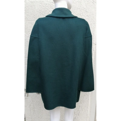 Pre-owned Vanessa Bruno Green Wool Coat