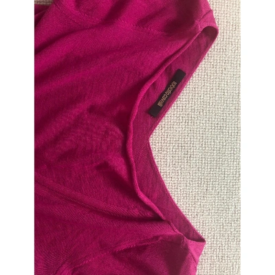 Pre-owned Roberto Cavalli Wool Jumper In Pink