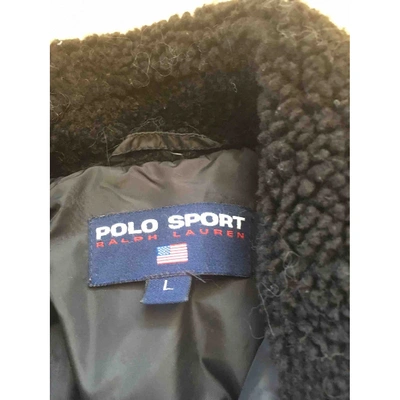 Pre-owned Polo Ralph Lauren Black Coat