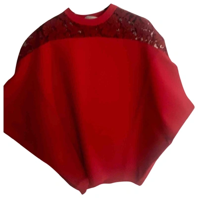 Pre-owned Valentino Jumper In Red