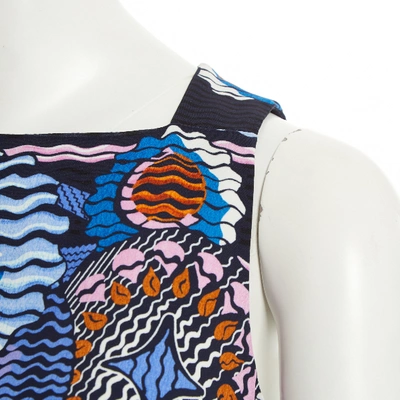 Pre-owned Peter Pilotto Mid-length Dress In Navy