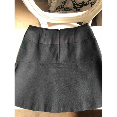 Pre-owned Emilio Pucci Mini Skirt In Black