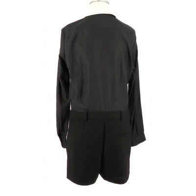 Pre-owned Maje Jumpsuit In Black