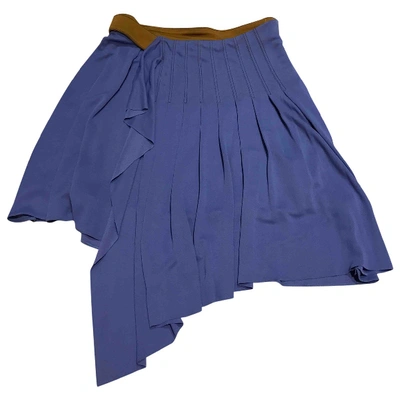 Pre-owned Atlein Blue Skirt