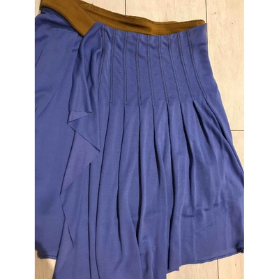 Pre-owned Atlein Blue Skirt