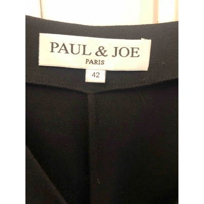 Pre-owned Paul & Joe Wool Dress In Black