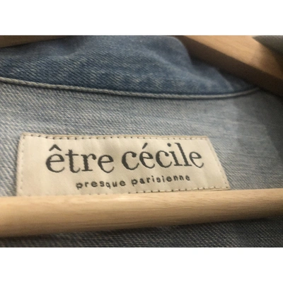 Pre-owned Etre Cecile Jacket In Blue