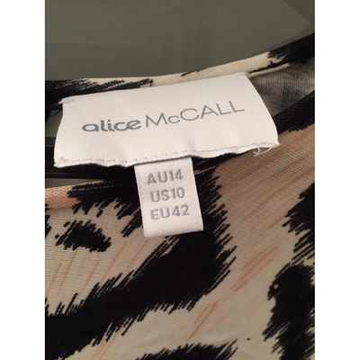 Pre-owned Alice Mccall Beige Dress
