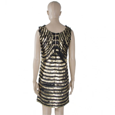 Pre-owned Gucci Dress In Gold