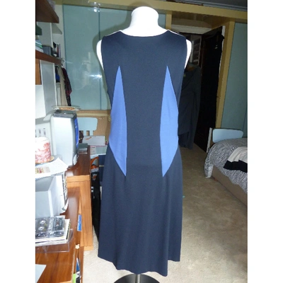 Pre-owned Jil Sander Navy Cotton Dress