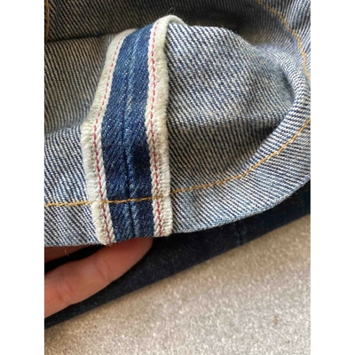 Pre-owned Levi's Straight Pants In Blue