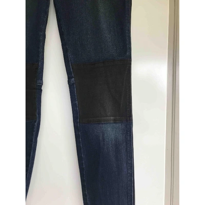 Pre-owned Marc By Marc Jacobs Slim Pants In Blue
