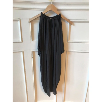 Pre-owned Givenchy Grey Viscose Top