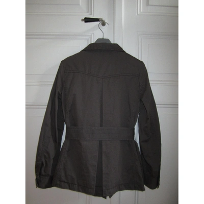 Pre-owned Comptoir Des Cotonniers Anthracite Cotton Jacket