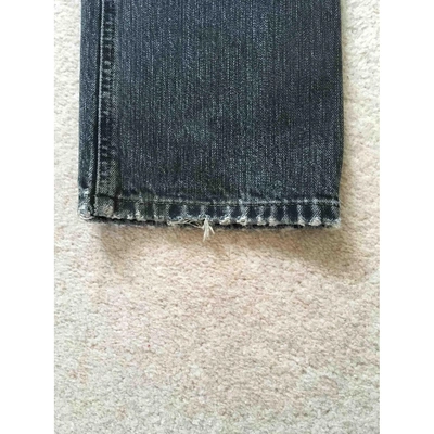 Pre-owned Alexander Mcqueen Straight Jeans In Other