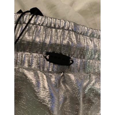 Pre-owned Koral Silver Polyester Shorts