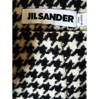 Pre-owned Jil Sander Multicolour Wool Skirt