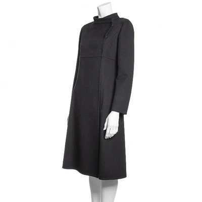 Pre-owned Valentino Wool Coat In Black