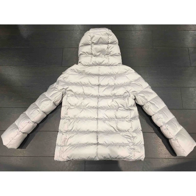 Pre-owned Herno Puffer In Grey