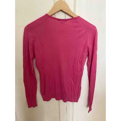 Pre-owned John Smedley Pink Cotton Knitwear