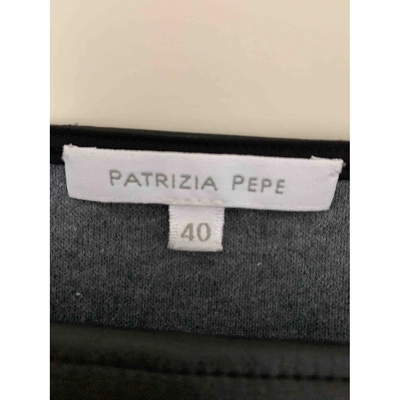 Pre-owned Patrizia Pepe Mini Dress In Black