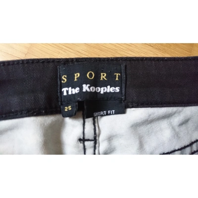 Pre-owned The Kooples Slim Jeans In Yellow