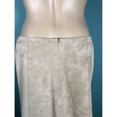Pre-owned Akris Mid-length Skirt In Beige