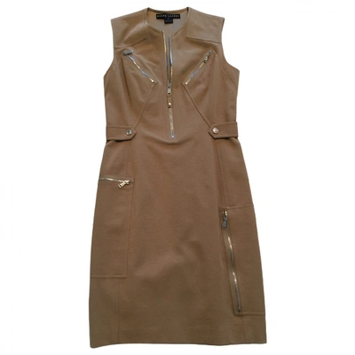 Pre-owned Ralph Lauren Beige Dress