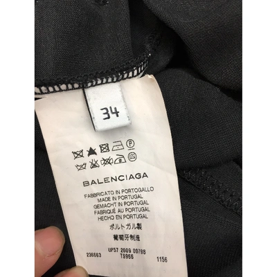 Pre-owned Balenciaga Mini Dress In Multicolour