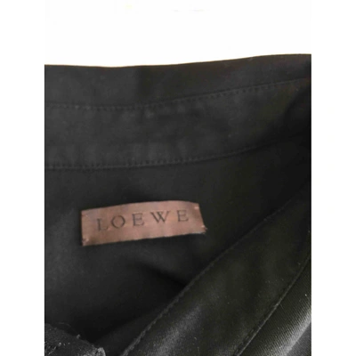 Pre-owned Loewe Shirt In Black