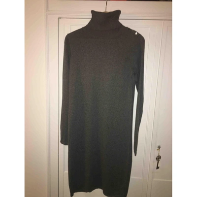 Pre-owned Tommy Hilfiger Grey Cotton Knitwear