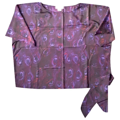MICHAEL KORS Pre-owned Purple Polyester Top