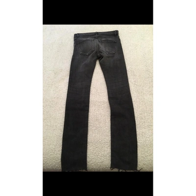 Pre-owned Balenciaga Black Cotton Jeans