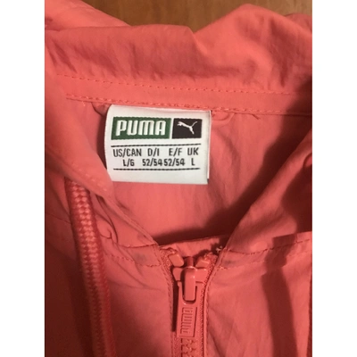 Pre-owned Puma Jacket In Pink