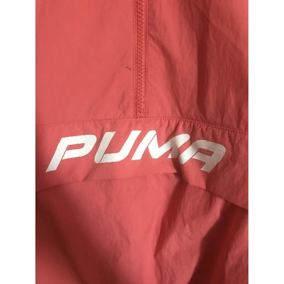 Pre-owned Puma Jacket In Pink