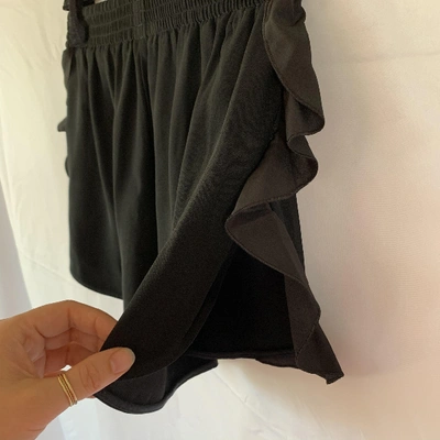 Pre-owned Stella Mccartney Mini Short In Black