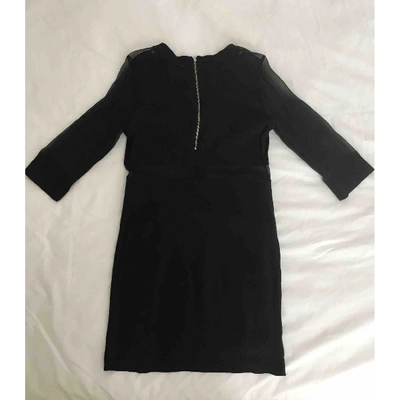 Pre-owned Iro Mini Dress In Black