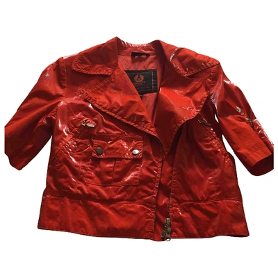 Pre-owned Belstaff Red Cotton Jacket