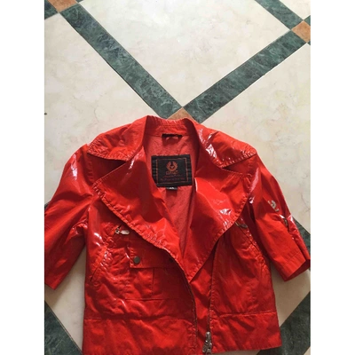 Pre-owned Belstaff Red Cotton Jacket