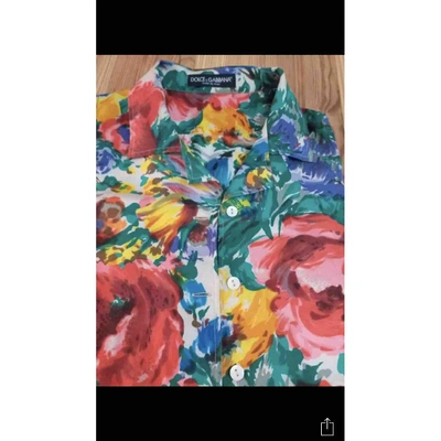 Pre-owned Dolce & Gabbana Silk Shirt In Other