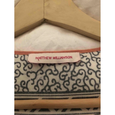 MATTHEW WILLIAMSON Pre-owned Mid-length Dress In Multicolour