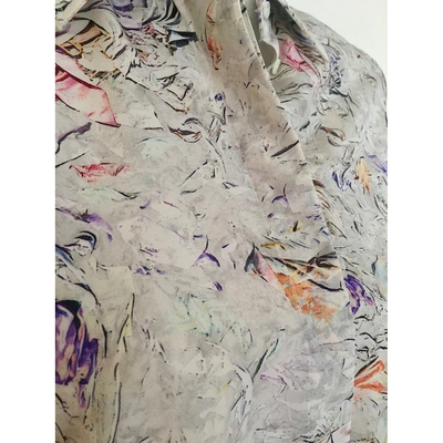 Pre-owned Balenciaga Silk Shirt In White