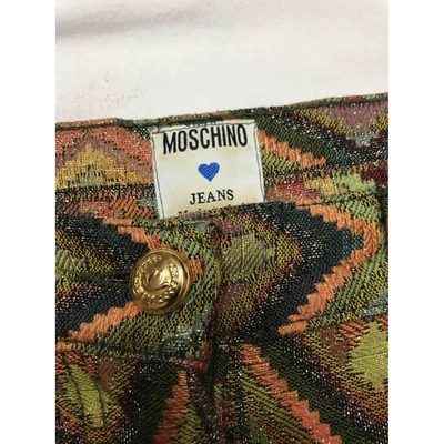 Pre-owned Moschino Cheap And Chic Mid-length Skirt In Multicolour